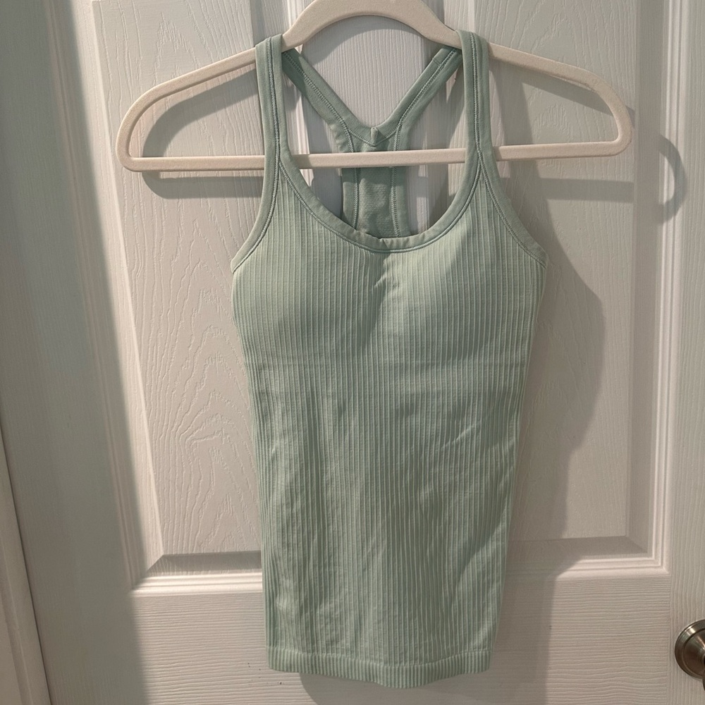 Lululemon Ebb to Street Tank- Mint Size 2